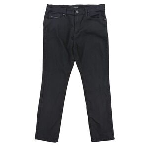 Fried Denim Jeans Mens 34x30 Black Slim Skinny Stretch Denim Pants Casual